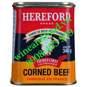 Thịt Bò Pháp đóng hộp Hereford 340g