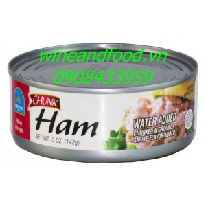 Thịt heo hộp xay Chunked Ham Bristol 142g