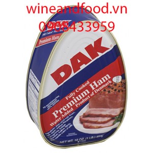 Thịt hộp Dak fully cooked 454g