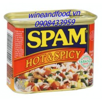 Thịt hộp Spam Hot & Spicy 340g