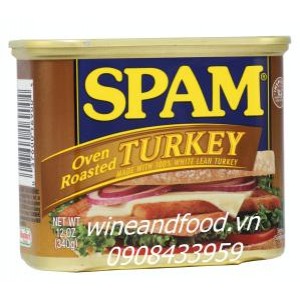 Thịt hộp Spam Turkey 340g