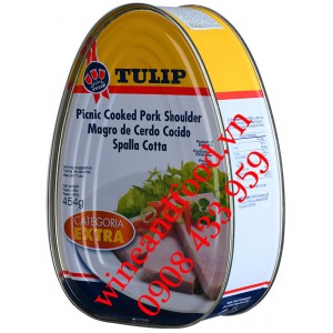 Thịt vai heo hộp Categoria Extra Tulip 454g