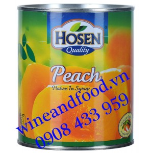 Đào ngâm Hosen 825g