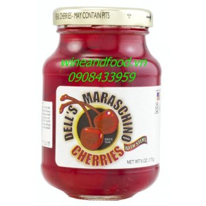 Trái cherry ngâm Dell's Maraschino 170g