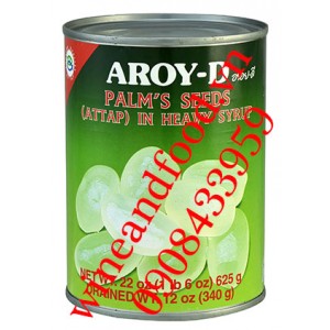 Trái dừa nước đóng hộp Aroy D 340g