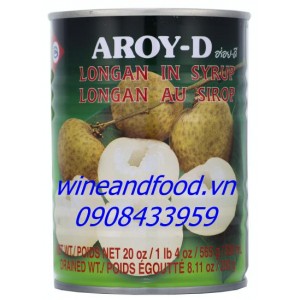 Trái nhãn ngâm nước đường Aroy D 230g