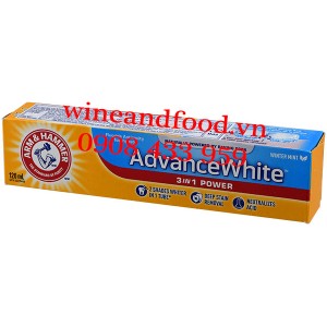 Kem đánh răng Arm & Hammer Advance White 3 in 1 120ml