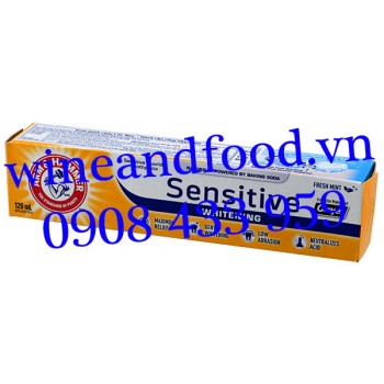 Kem đánh răng Arm & Hammer Senistive Whitening 120ml