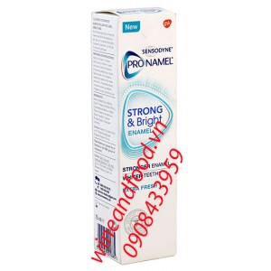 Kem đánh răng Sensodyne Pro Namel Strong Bright 75ml