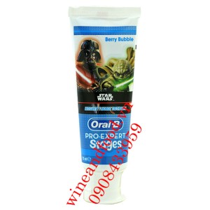 Kem đánh răng trẻ em Stages Star Wars Oral B
