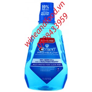 Nước súc miệng Crest Pro Health 1l5