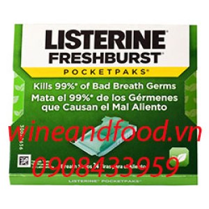 Phim ngậm thơm miệng Listerine Freshburst