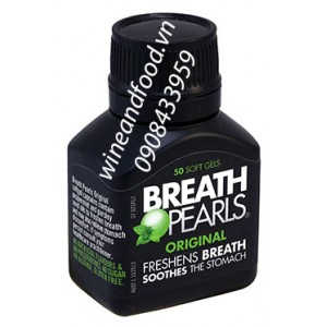 Viên uống thơm miệng Breath Pearls 50 viên