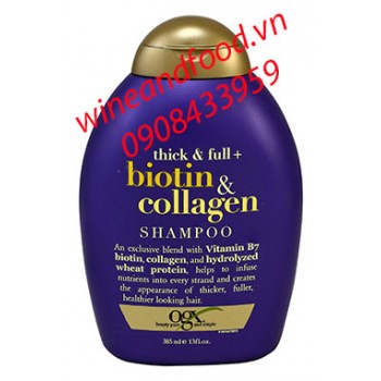 Dầu gội chống rụng tóc Thick Full Biotin Collagen 385ml