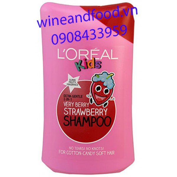 Dầu gội L'oreal Kids Strawberry 250ml