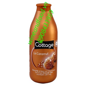 Sữa tắm Cottage caramel 750ml