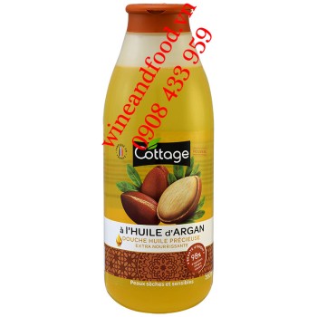 Sữa tắm dưỡng ẩm dầu Argan Cottage 560ml