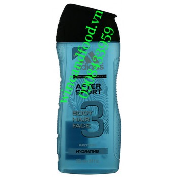 Sữa tắm gội Adidas After Sport 3in1 250ml