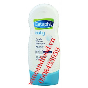 Sữa tắm gội Cetaphil baby Gentle wash & shamppo 230ml