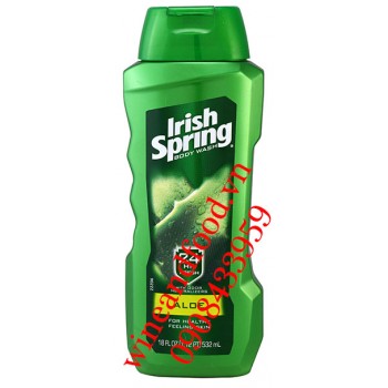Sữa tắm Irish Spring Aloe 532ml