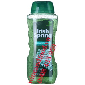 Sữa tắm Irish Spring Deep Action Scrub 532ml