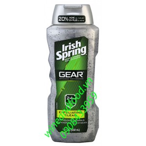 Sữa tắm Irish Spring Gear 24h 532ml