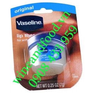 Sáp dưỡng môi mềm mịn Vaseline Original 7g