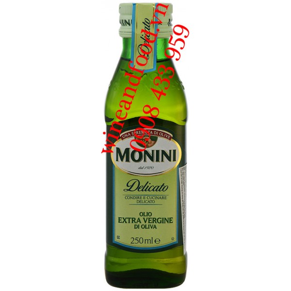 Dầu Oliu Monini Delicato Extra Vergine 250ml