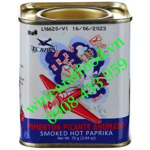 Ớt Paprika Smoked Hot Paprika El Avion 75g