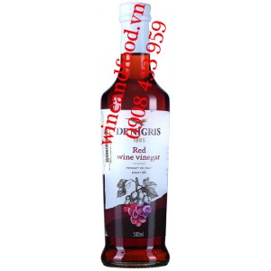 Giấm nho đỏ De Nigris red wine vinegar 500ml