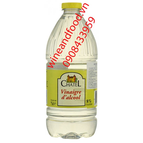 Giấm trắng Chatel 75cl