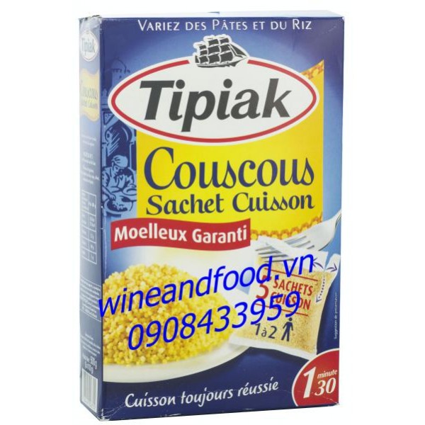 Cơm Ả Rập Couscous Tipiak 500g