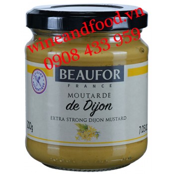Mù tạt De Dijon Extra Strong Beaufor 200g
