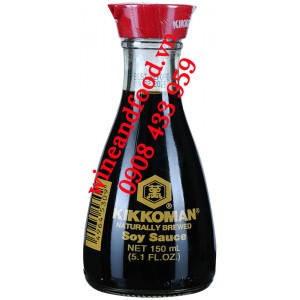 Nước tương Kikkoman Naturally Brewed 150ml