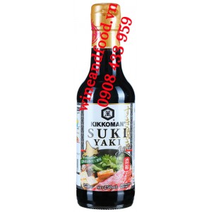 Sốt nấu lẩu Sukiyaki Kikkoman 250ml