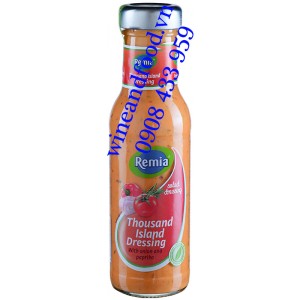 Sốt trộn salad Thousand Island Dressing Remia 250ml