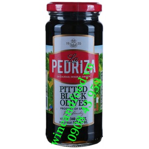 Trái Oliu đen tách hạt La Pedriza 340g