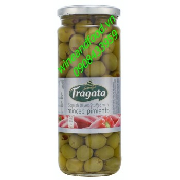 Trái Oliu nhồi ớt ngọt Fragata 450g