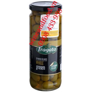 Trái Oliu xanh nguyên hạt Fragata 450g