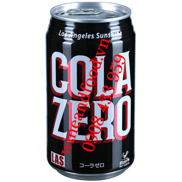 Nước ngọt Coca Cola Zero Nhật Los Angeles Sunshine 350ml