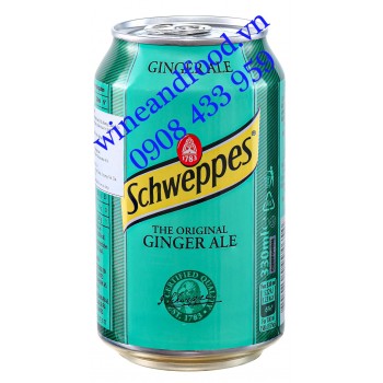Nước ngọt soda Schweppes Giner Ale 330ml