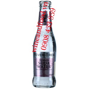 Nước premium soda water Fever Tree 200ml