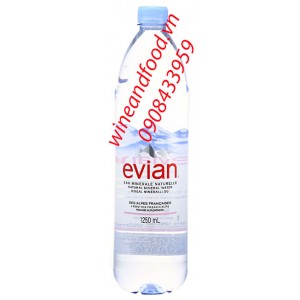 Nước suối khoáng Evian 1250ml