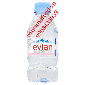 Nước suối khoáng Evian 330ml chai nhựa