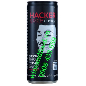 Nước tăng lực Hacker Space Guarana Ginseng Taurin 250ml