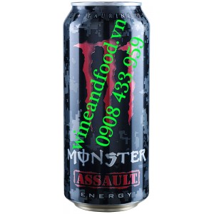 Nước tăng lực Monster Assault 473ml