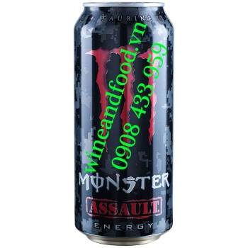 Nước tăng lực Monster Assault 473ml