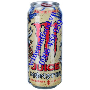 Nước tăng lực Monster Juice Pacific Punch lon 473ml