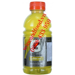 Nước uống thể thao Gatorade Lemon Lime 355ml