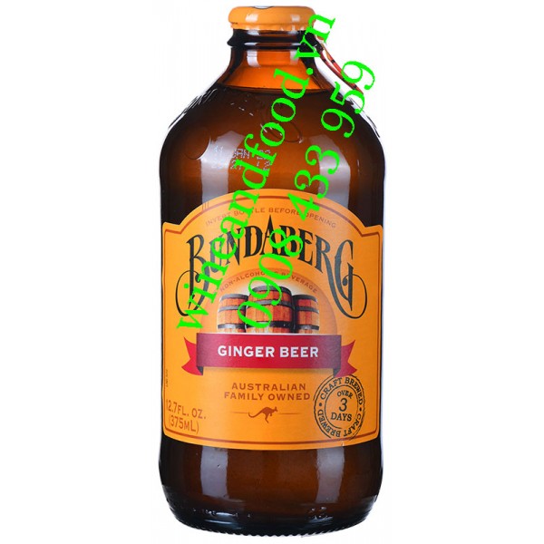 Bia Gừng Ginger Beer Bundaberg 375ml